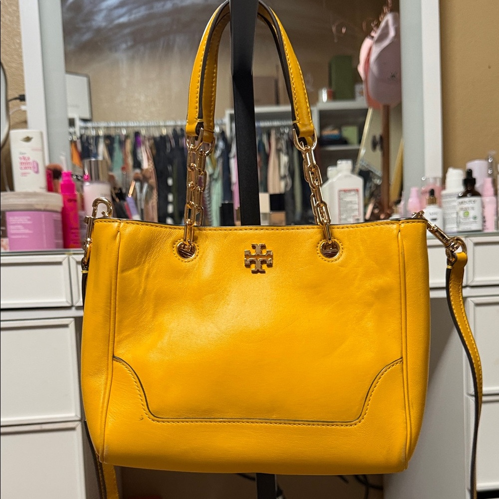 Tory Burch Bright Yellow Shoulder Bag